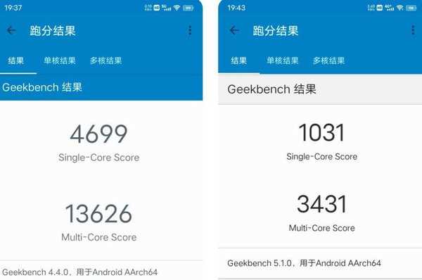 iQOONeo3s单核及多核跑分一览-1